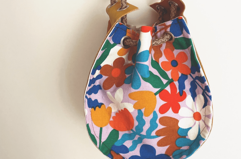 Tutorial borsa rotonda fior di latte