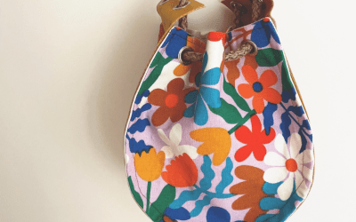 Tutorial borsa rotonda fior di latte