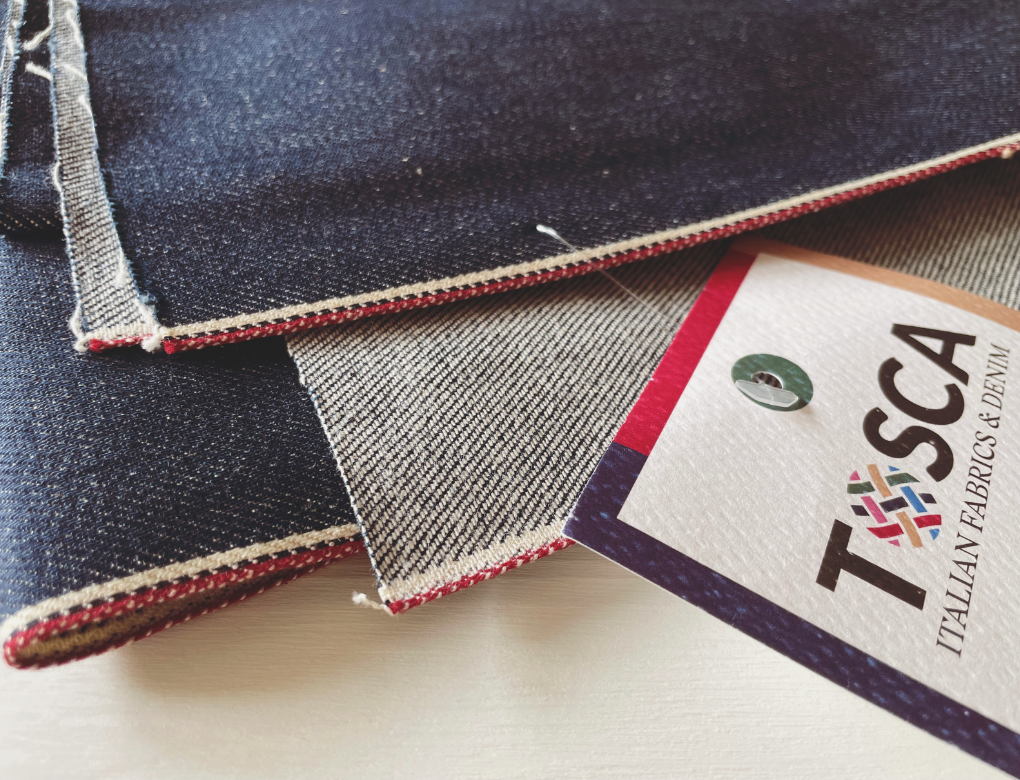 Denim giapponese pesante tosca