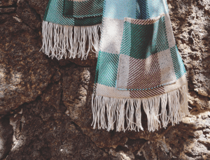 tasche in sciarpa in lana