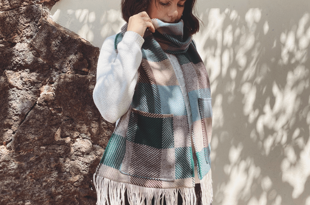 Tutorial sciarpa in lana su Burda style
