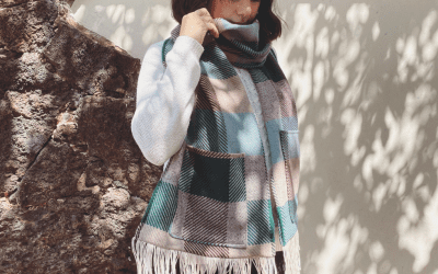 Tutorial sciarpa in lana su Burda style