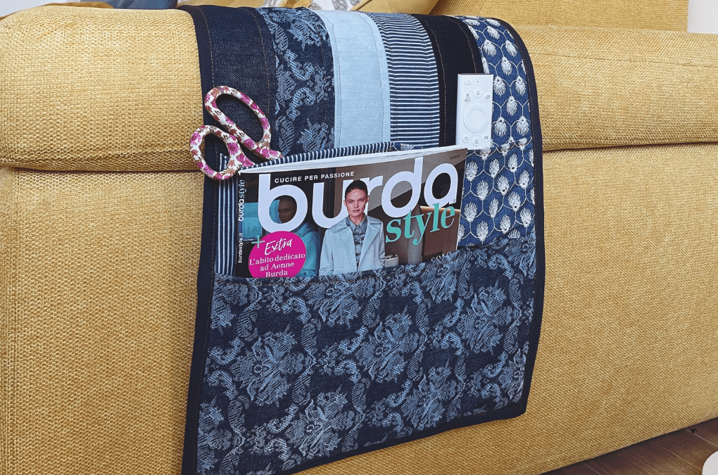 Tutorial organizer da divano su Burda style