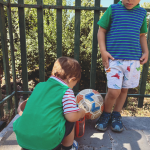 Tutorial t-shirt in jersey a righe per bambini